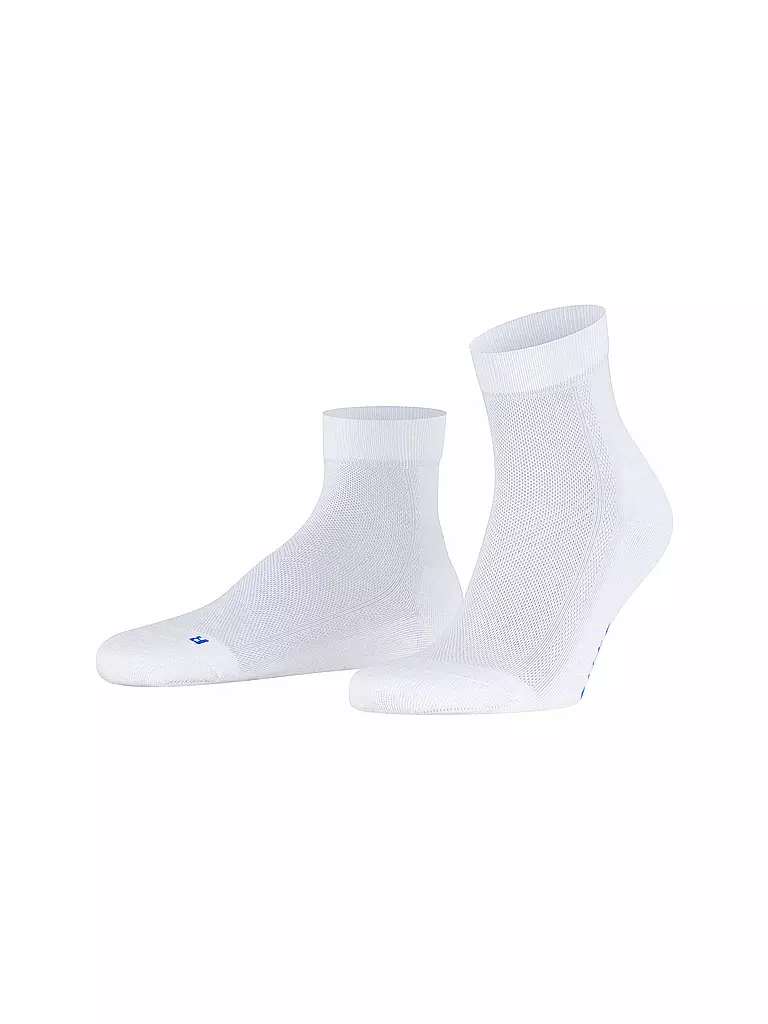 FALKE | Calzini corti COOL KICK bianchi | Bianco