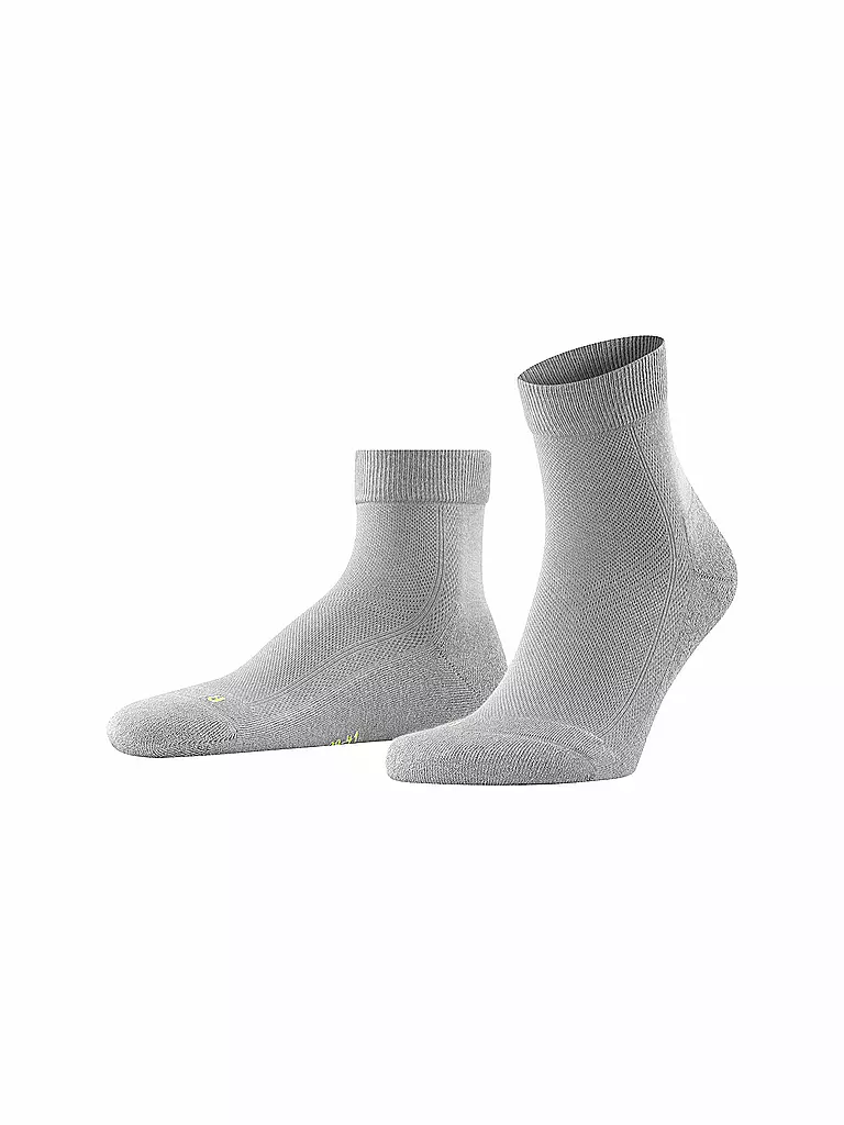FALKE | Calzini corti COOL KICK grigio chiaro mélange | Grigio chiaro