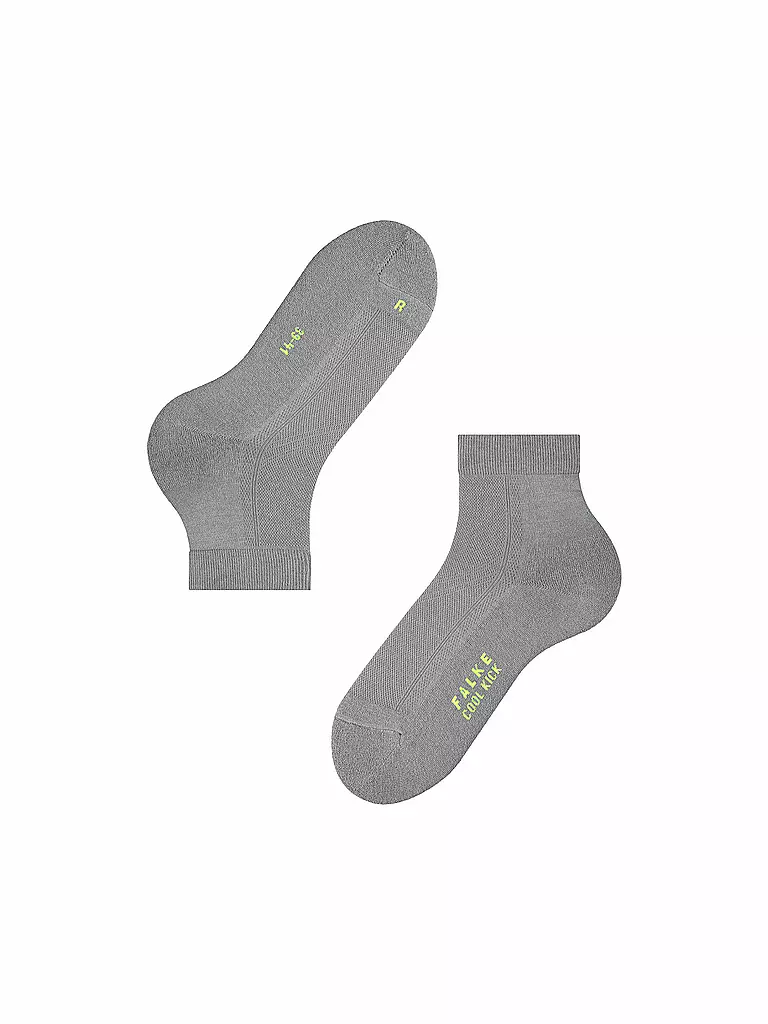 FALKE | Calzini corti COOL KICK grigio chiaro mélange | 