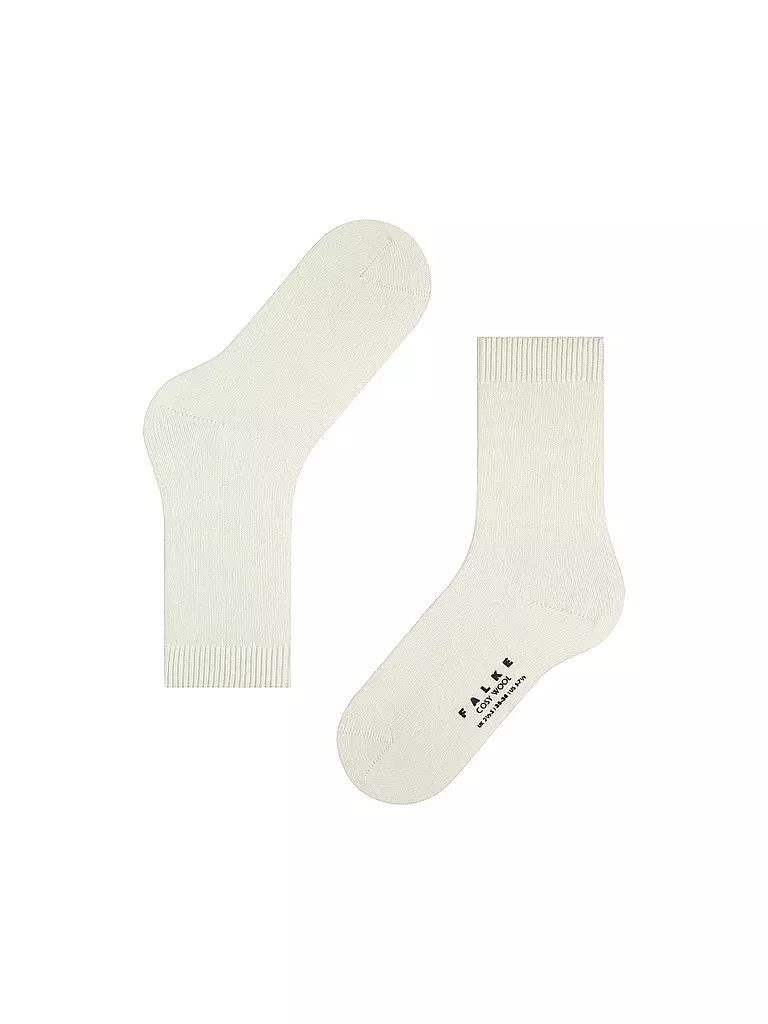 FALKE | Calzini COSY WOOL bianco sporco | 