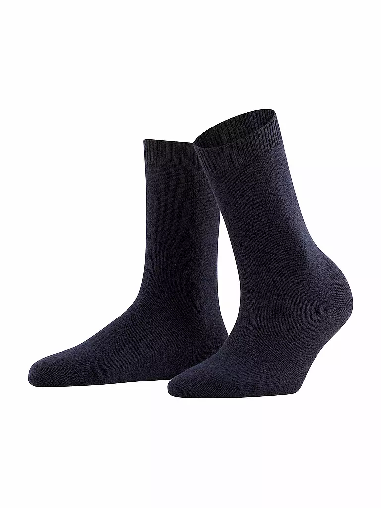 FALKE | Calzini COSY WOOL blu navy | Blu scuro