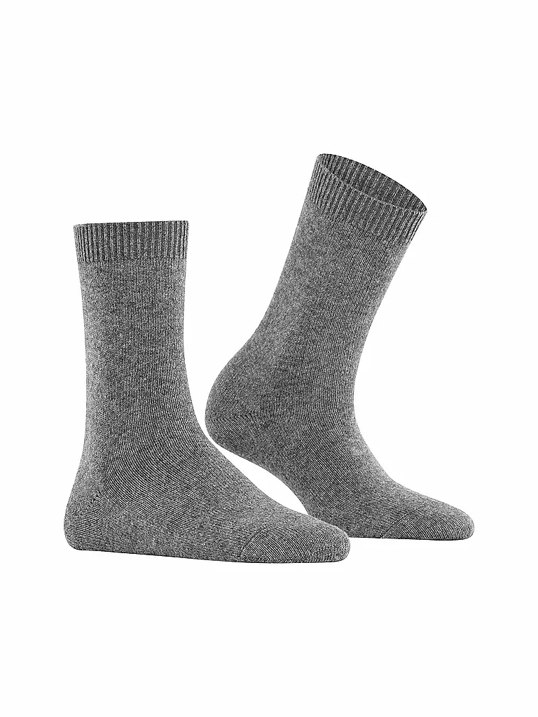 FALKE | Calzini COSY WOOL grigio chiaro mélange | 