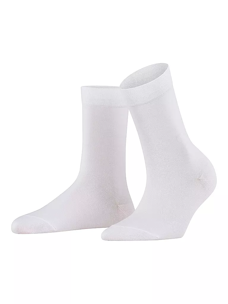 FALKE | Calzini COTTON TOUCH bianchi | Bianco