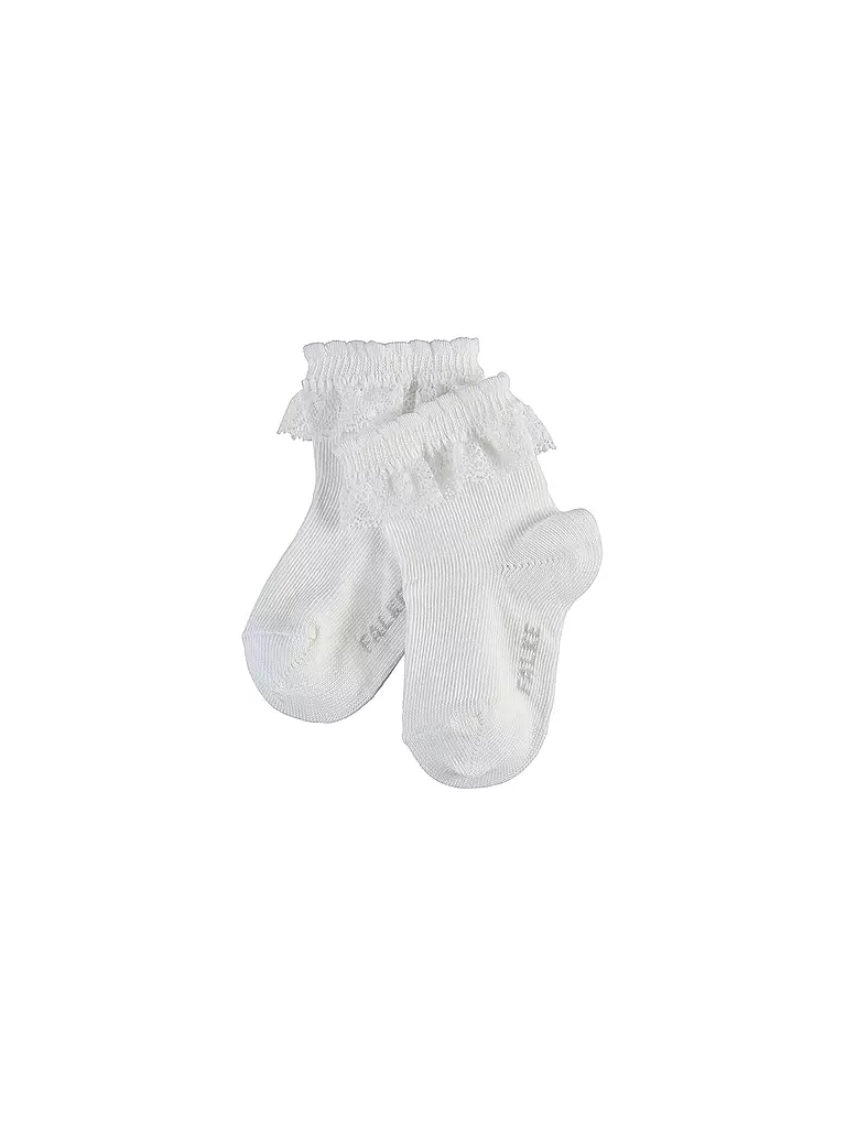 FALKE | Calzini da bambina "Romantic Lace" (bianchi) 12121 | Bianco