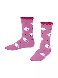 FALKE | Calzini da bambina CUTE SHEEP lipstick | Rosa