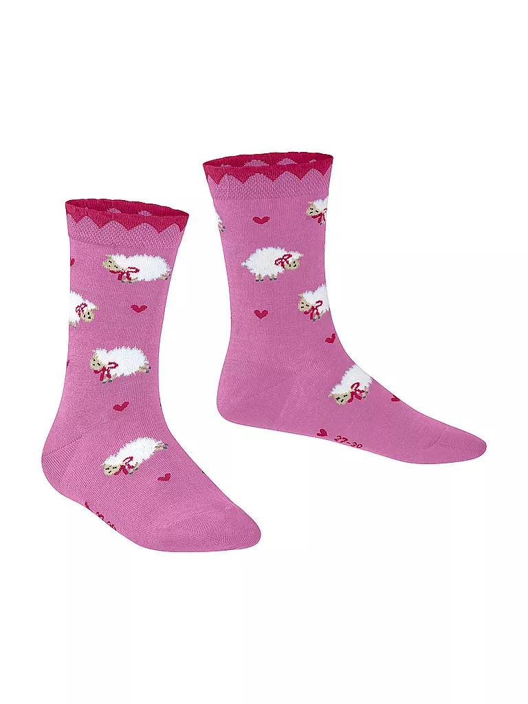 FALKE | Calzini da bambina CUTE SHEEP lipstick | 