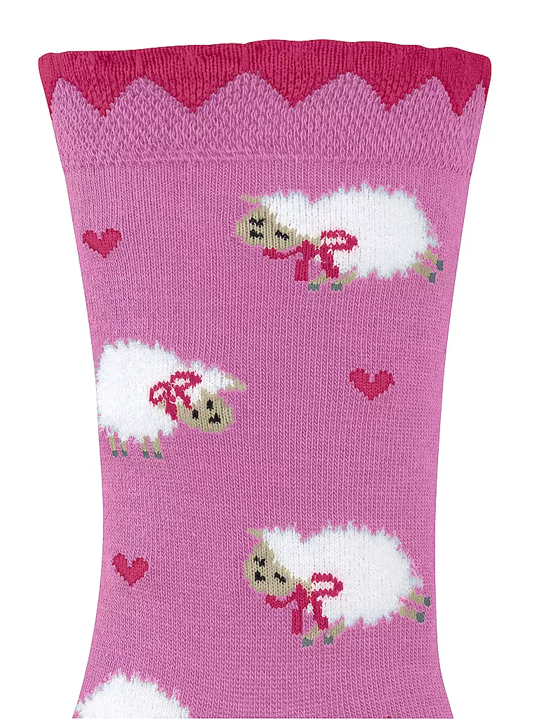 FALKE | Calzini da bambina CUTE SHEEP lipstick | 