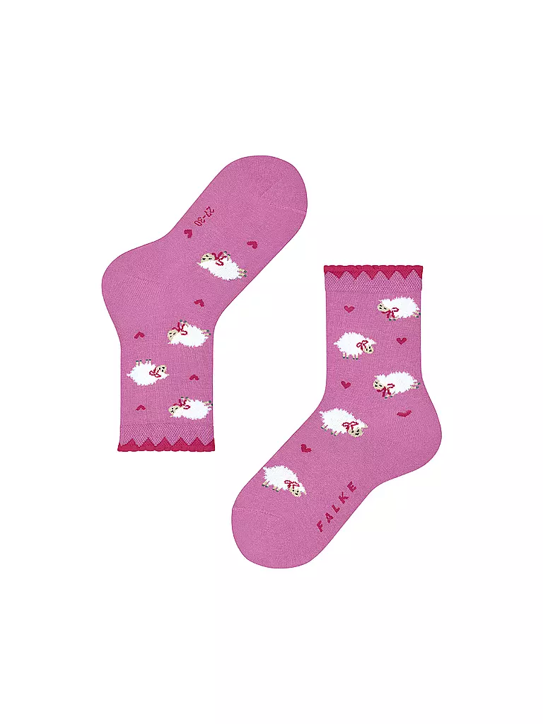 FALKE | Calzini da bambina CUTE SHEEP lipstick | 