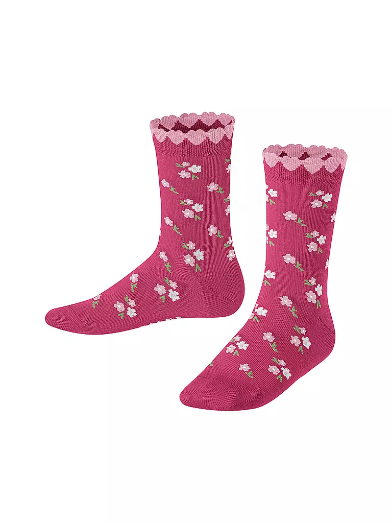 FALKE | Calzini da bambina fucsia | Rosso