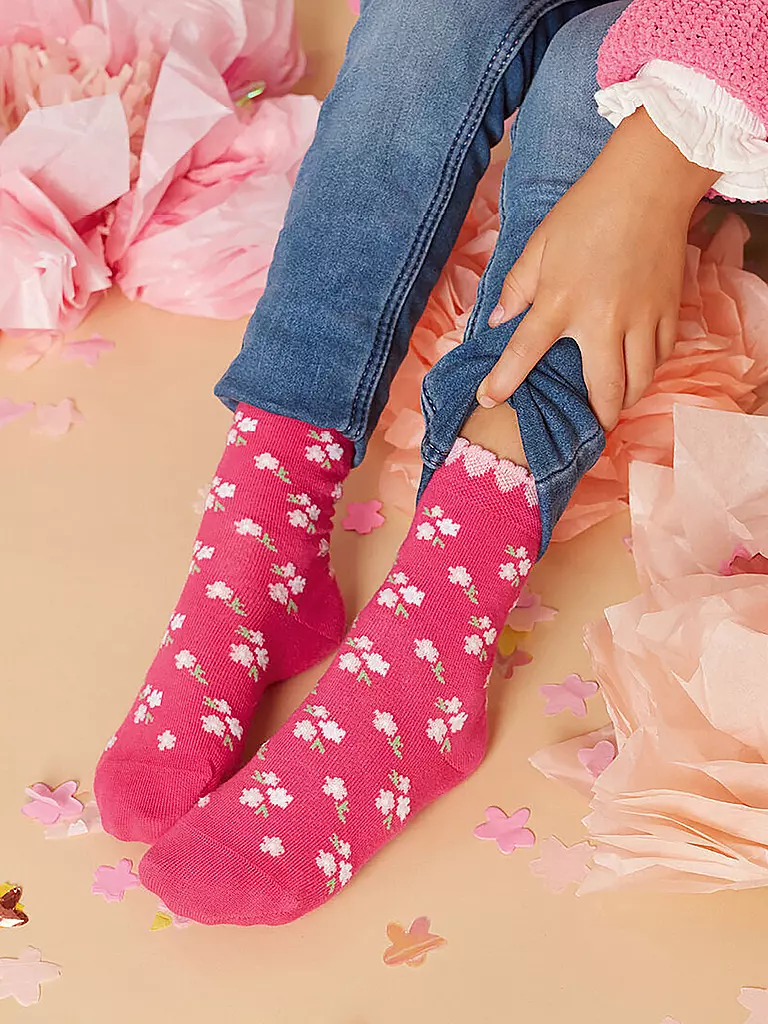 FALKE | Calzini da bambina fucsia | Rosso