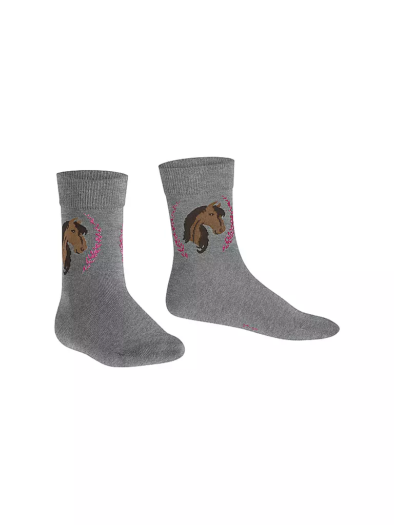 FALKE | Calzini da bambina grigio mélange chiaro | 