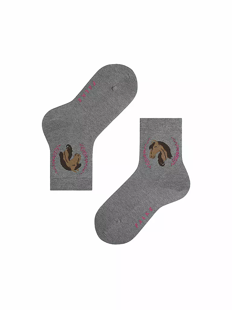 FALKE | Calzini da bambina grigio mélange chiaro | 