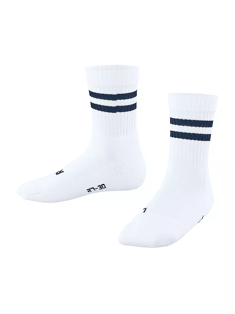 FALKE | Calzini da bambino DYNAMIC bianco / navy | Bianco