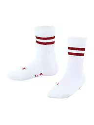 FALKE | Calzini da bambino DYNAMIC bianco / verde | Bianco