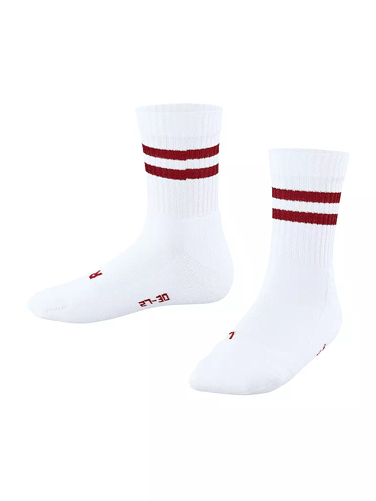 FALKE | Calzini da bambino DYNAMIC bianco / verde | Bianco