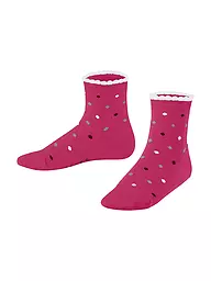FALKE | Calzini da bambino MULTIDOT beige chiaro | Rosso