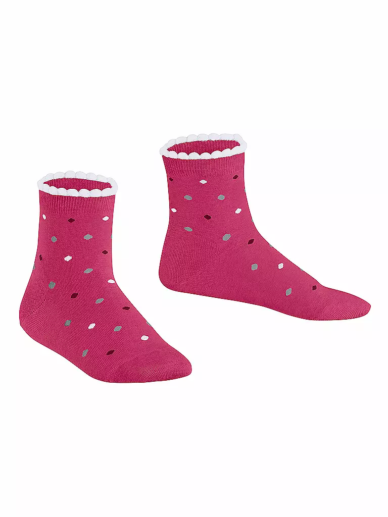 FALKE | Calzini da bambino MULTIDOT fucsia | 