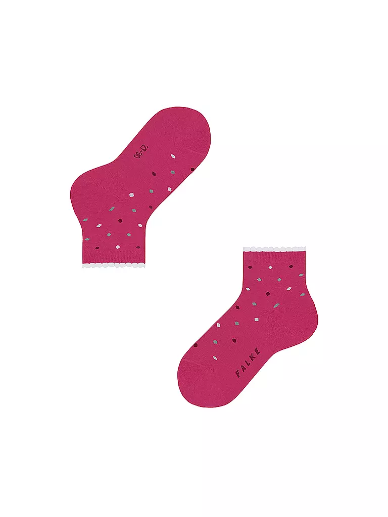 FALKE | Calzini da bambino MULTIDOT fucsia | 