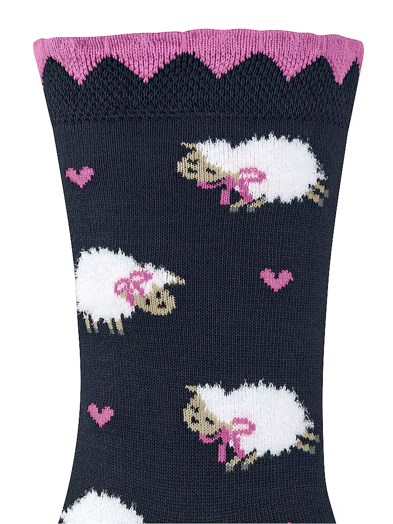 FALKE | Calzini da ragazza CUTE SHEEP space blue | 
