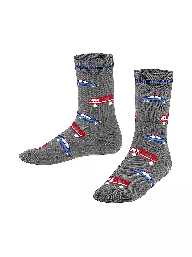 FALKE | Calzini da ragazzo grigio chiaro mélange | Grigio chiaro