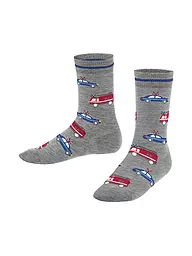 FALKE | Calzini da ragazzo grigio chiaro | Grigio chiaro
