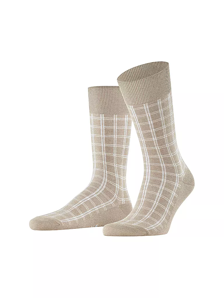 FALKE | Calzini da uomo MODERN TAILOR, pebble mel. | Beige