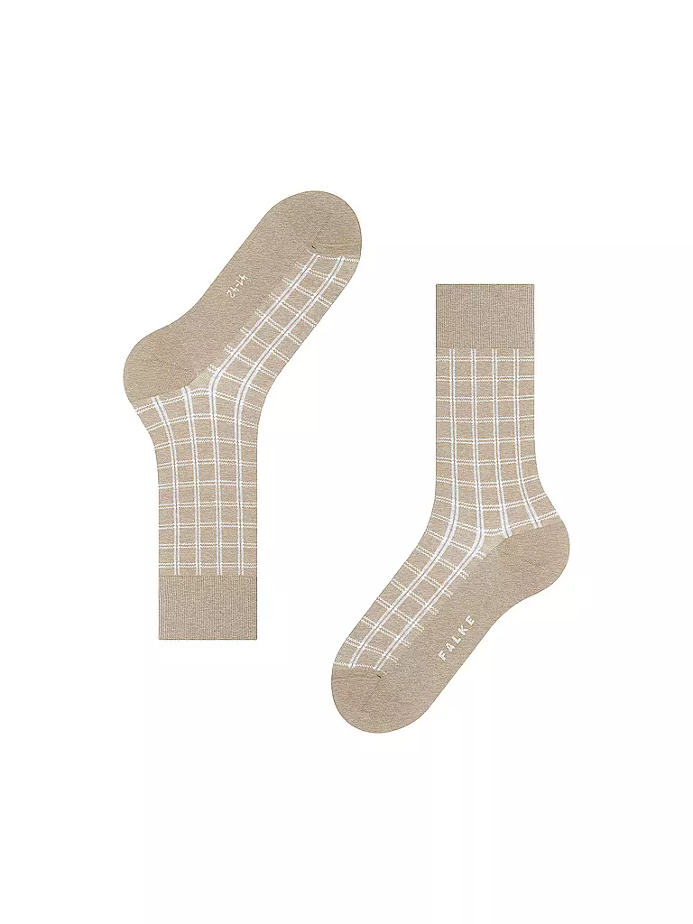 FALKE | Calzini da uomo MODERN TAILOR, pebble mel. | Beige