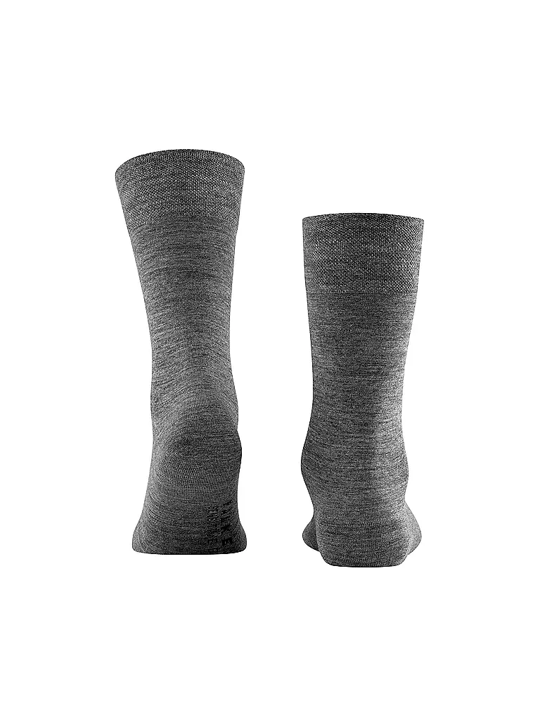 FALKE | Calzini da uomo Sensitive Berlin grigio scuro | 