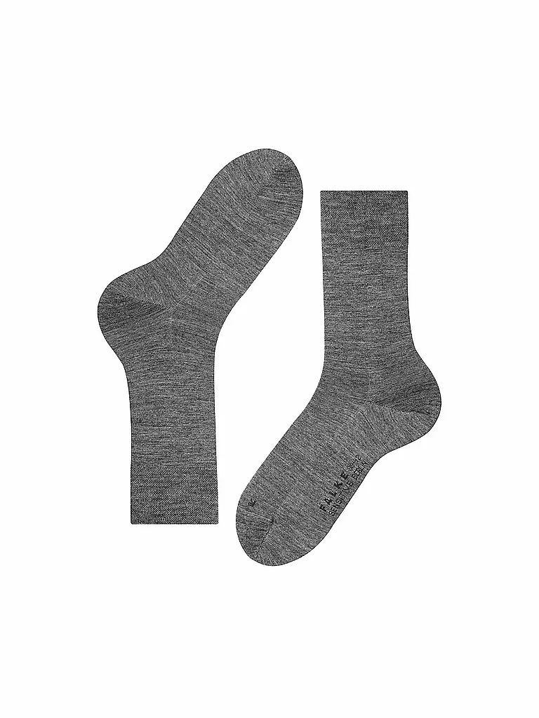 FALKE | Calzini da uomo Sensitive Berlin grigio scuro | 