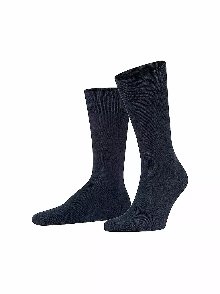 FALKE | Calzini da uomo Sensitive London blu navy scuro | Blu scuro