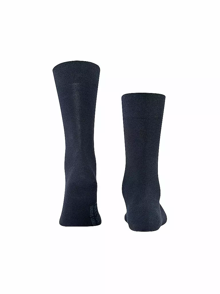 FALKE | Calzini da uomo Sensitive London blu navy scuro | Blu scuro