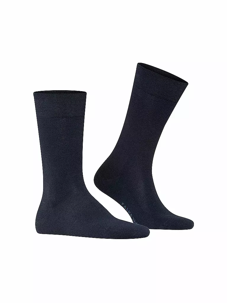 FALKE | Calzini da uomo Sensitive London blu navy scuro | Blu scuro