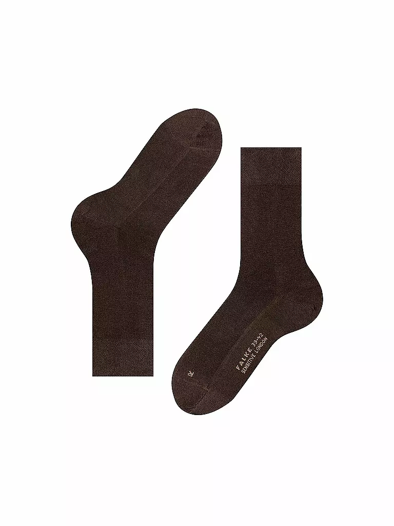 FALKE | Calzini da uomo Sensitive London marrone | 