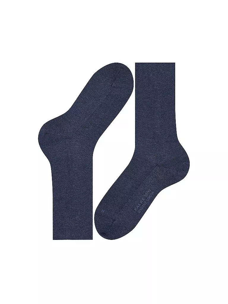 FALKE | Calzini da uomo Sensitive London navy mel | Blu