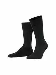 FALKE | Calzini da uomo Sensitive London blu navy scuro | Nero