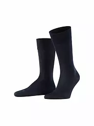 FALKE | Calzini da uomo Sensitive Malaga antracite mel | Blu scuro