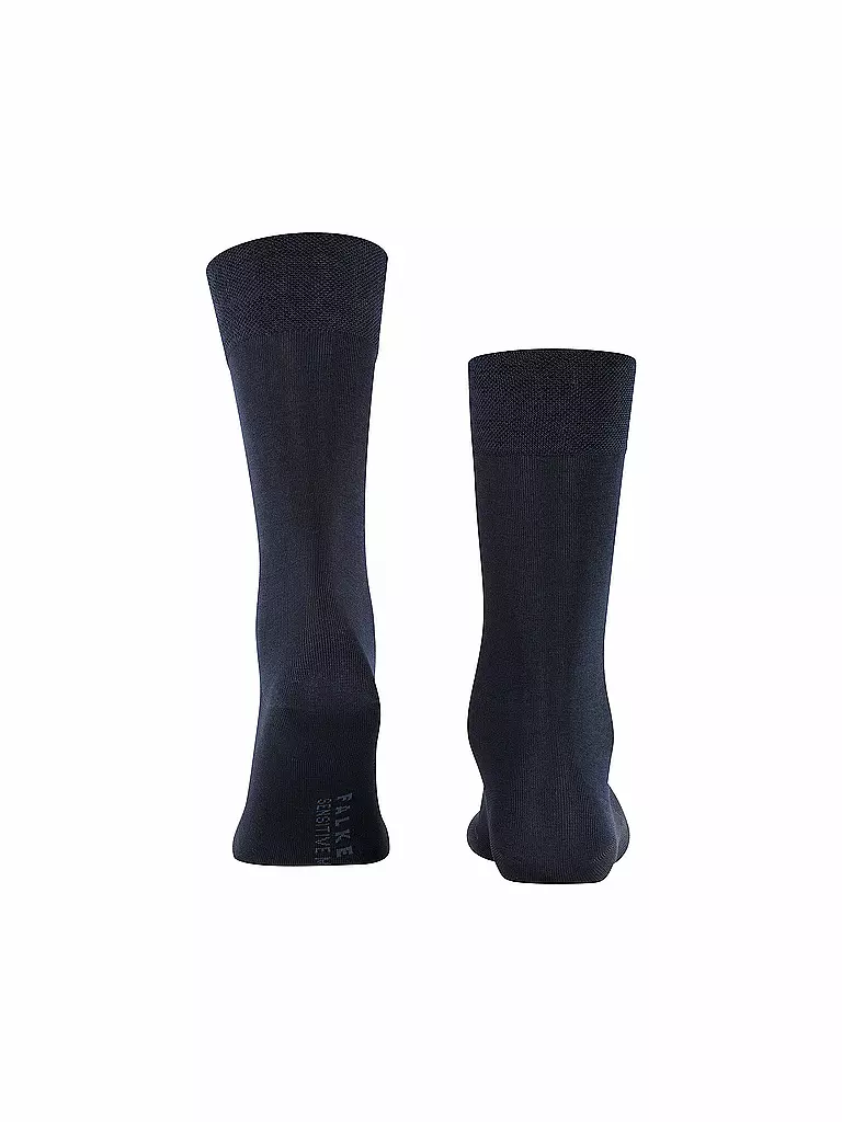 FALKE | Calzini da uomo Sensitive Malaga blu scuro | Blu scuro