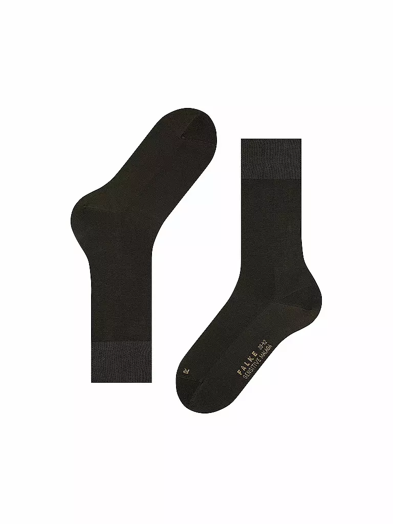 FALKE | Calzini da uomo Sensitive Malaga marrone | 