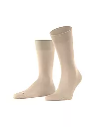 FALKE | Calzini da uomo Sensitive Malaga antracite mel | Beige