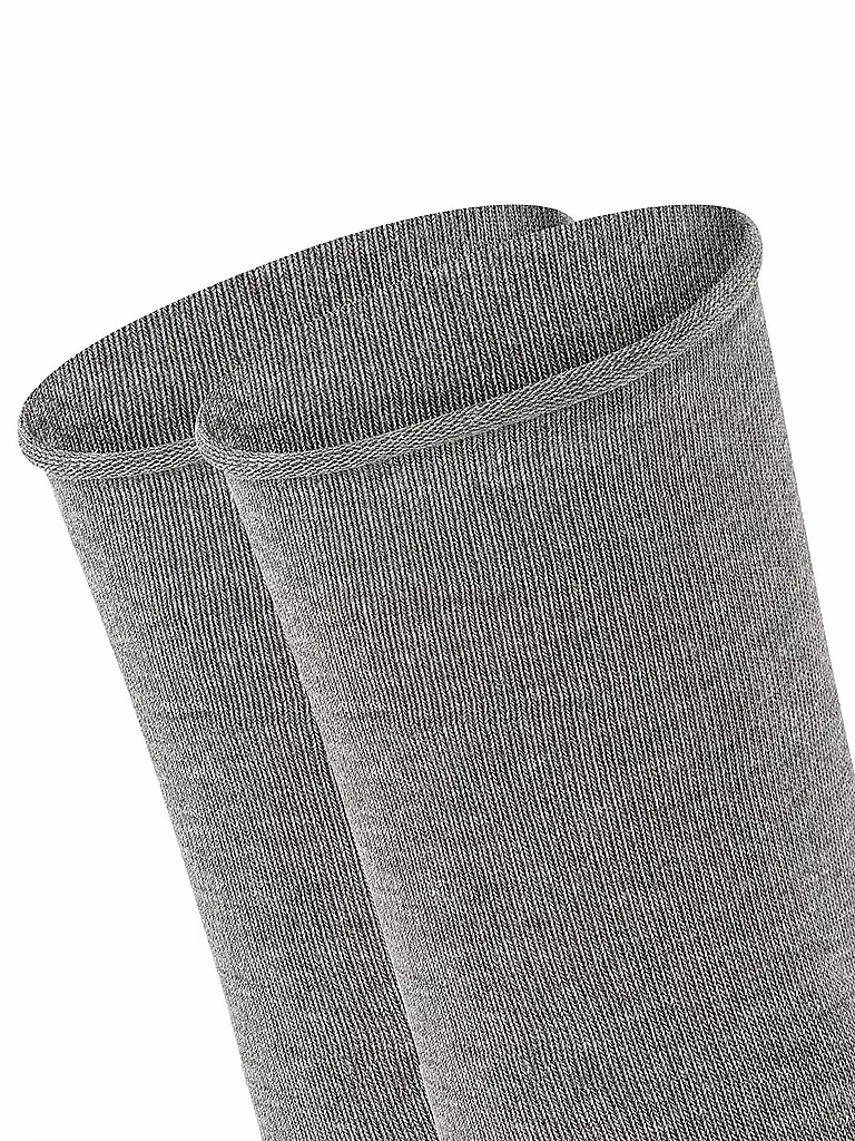 FALKE | Calzini Happy, confezione da 2, grigio chiaro mélange. | 