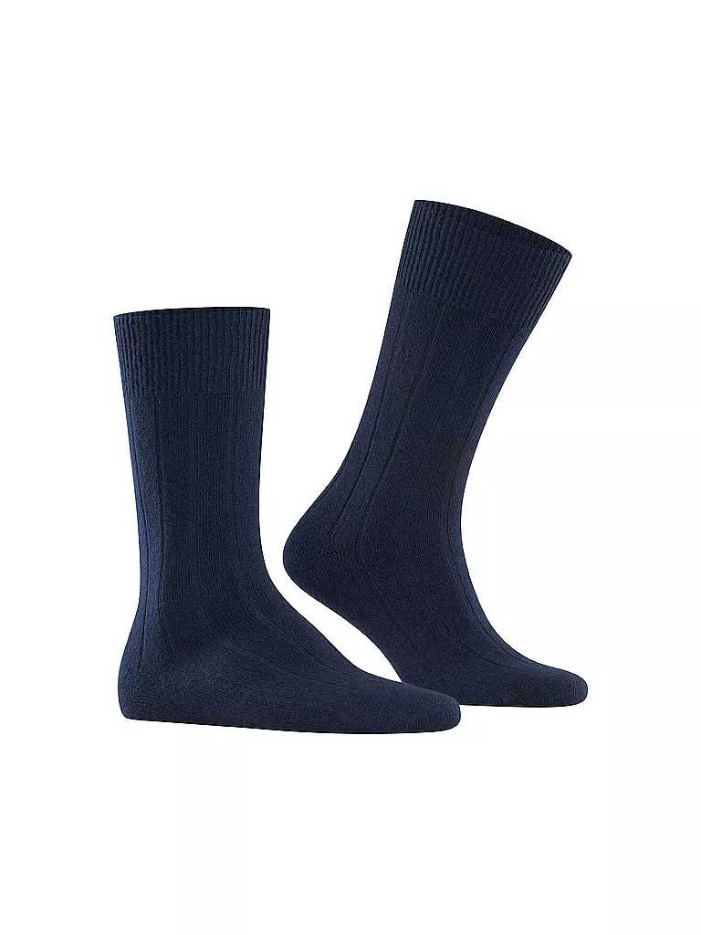 FALKE | Calzini LHASA RIB blu navy scuro | Blu scuro