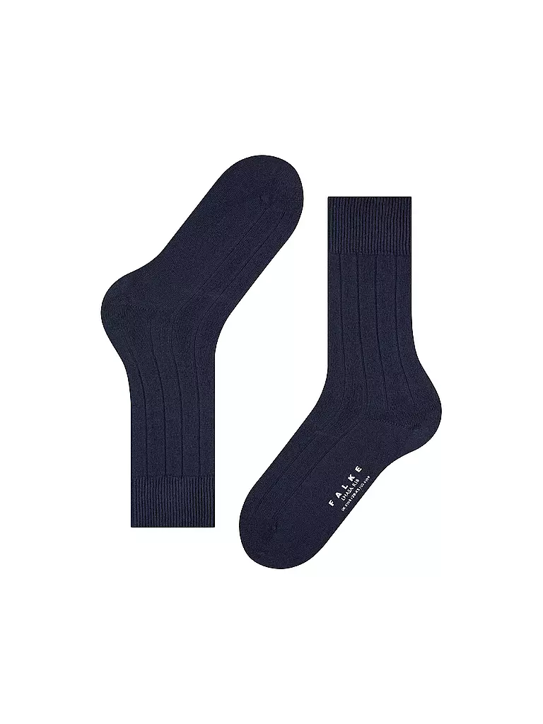 FALKE | Calzini LHASA RIB blu navy scuro | Blu scuro