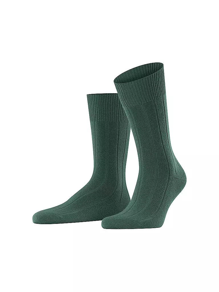 FALKE | Calzini LHASA RIB verde cacciatore | Verde scuro