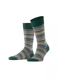 FALKE |  Socken "Microblock" 14041 (steel mel.) | Verde scuro