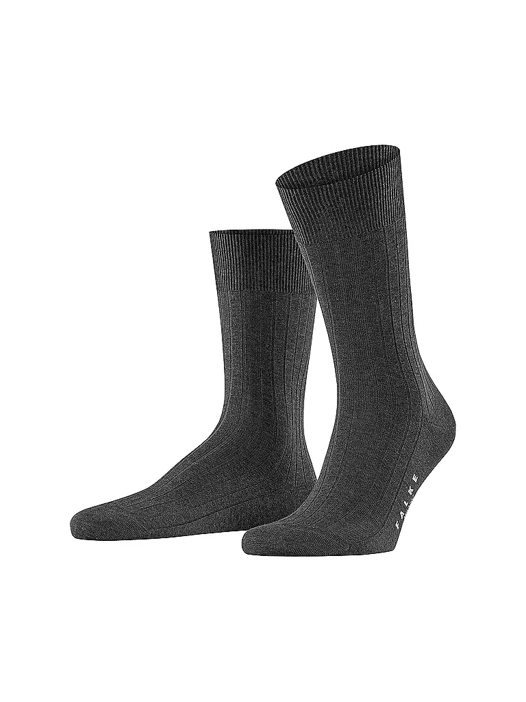 FALKE | Calzini MILANO antracite mélange | Grigio