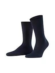 FALKE | Calzini MILANO antracite mélange | Blu