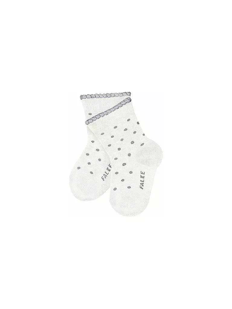 FALKE | Calzini per neonato Little Dot bianco sporco | Bianco