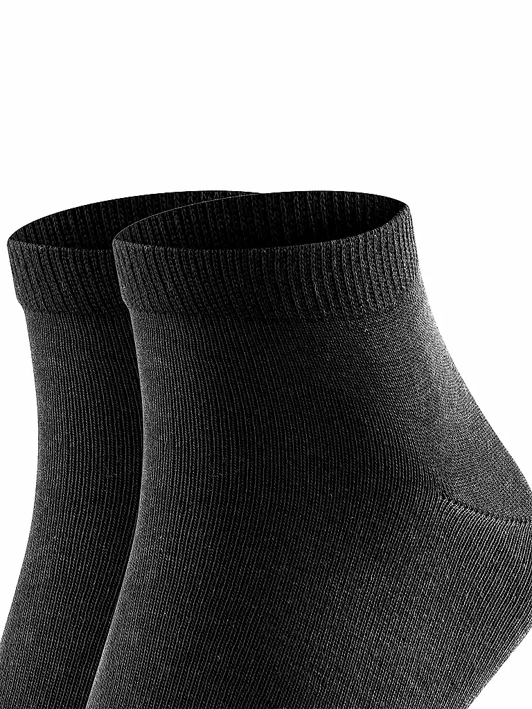 FALKE | Calzini sneaker confezione da 2 "Happy" (nero) | 