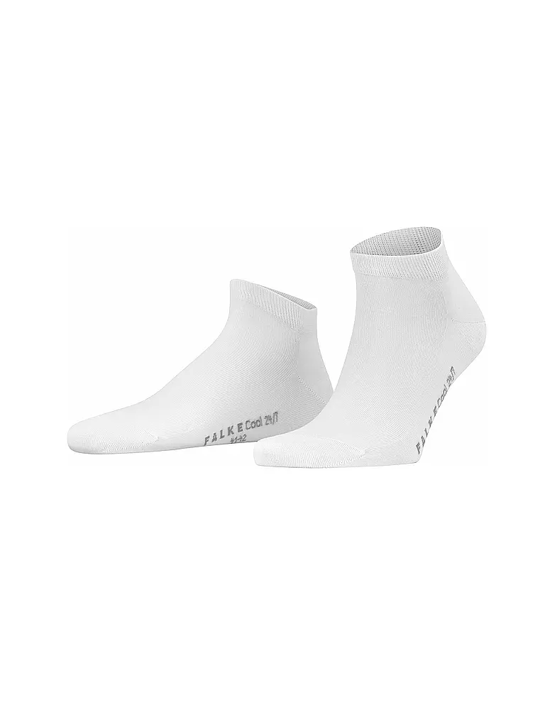FALKE | Calzini sneaker Cool 24/7 bianchi | Bianco