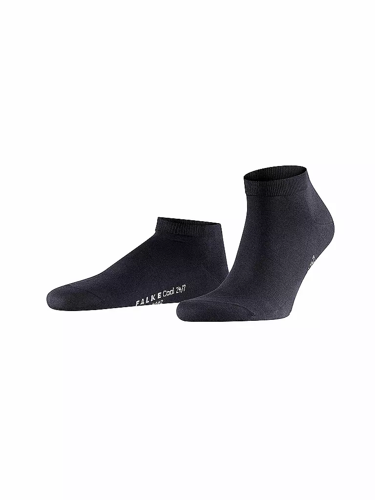 FALKE | Calzini sneaker Cool 24/7 blu navy scuro | Blu scuro